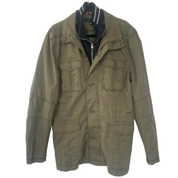 Tommy Hilfiger Other - NWOT Tommy Hilfiger Military Utility Full Zip + Button Jacket